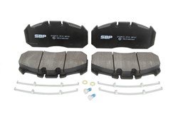 Brake pads set SBP 07-P29131