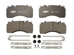 Brake pads set SBP 07-P29142