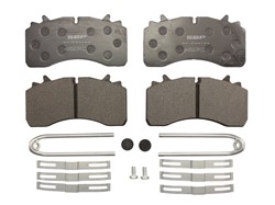 Brake Pad Set, disc brake 07-P29162