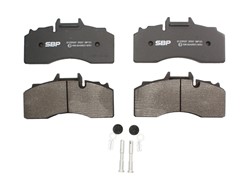 Brake Pad Set, disc brake 07-P29227