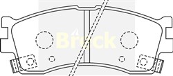 Brake Pad Set, disc brake 23873 00 501 10_1