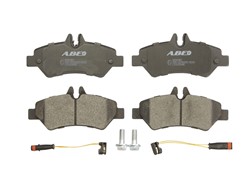 Brake Pad Set, disc brake C2M028ABE