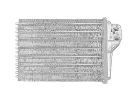 Heat Exchanger, interior heating 05143101AA_0