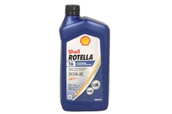 Variklių alyva SHELL Shell Rotella (0,946L) SAE 5W40 sintetinis 68001332CB