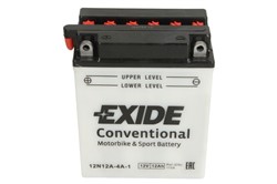 Akumulator motocyklowy EXIDE 12N12A-4A-1 EXIDE 12V 12Ah 115A L+_2