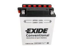 Akumulators EXIDE 12N14-3A EXIDE 12V 14Ah 130A (134x89x166)_2