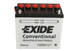Akumulator motocyklowy EXIDE 12N24-3A EXIDE 12V 24Ah 220A P+_2