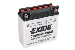 Akumulators EXIDE 12N5.5-3B EXIDE 12V 5,5Ah 45A (135x60x130)_1