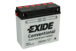 Akumulators EXIDE 12Y16A-3A 51913 EXIDE 12V 20Ah 210A (185x80,5x170)_1