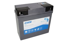 Akumulators EXIDE GEL12-19 51913 EXIDE 12V 19Ah 170A (185x80x170)_1
