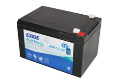 Мото-акумулятор готовий до використання EXIDE AGM12-12F EXIDE