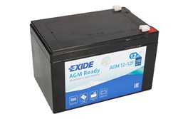 Мото-акумулятор готовий до використання EXIDE AGM12-12F EXIDE_1