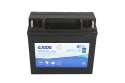 Akumulators EXIDE AGM AGM12-18 EXIDE 12V 18Ah 250A (181x77x167)_2