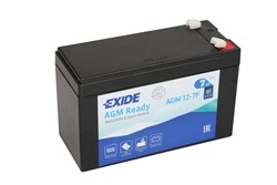 Akumulators EXIDE AGM12-7F EXIDE 12V 7Ah 85A (150x65x100)_1