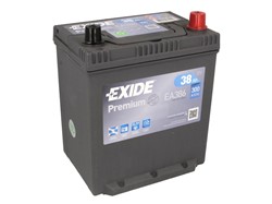 Startera akumulators EXIDE PREMIUM EA386 12V 38Ah 300A EA386 (187x127x220)_1