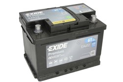 Akumulators EXIDE PREMIUM EA612 12V 61Ah 600A (242x175x175)_1