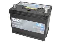 Akumulators EXIDE PREMIUM EA754 12V 75Ah 630A (270x173x222)_0