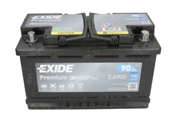 Akumulators EXIDE PREMIUM EA900. 12V 90Ah 720A (315x175x190)_5