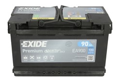 Akumulators EXIDE PREMIUM EA900. 12V 90Ah 720A (315x175x190)_2