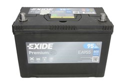 Akumulators EXIDE PREMIUM EA955 12V 95Ah 800A (306x173x222)_2