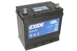Akumulators EXIDE EXCELL EB451 12V 45Ah 330A (220x135x225)_1