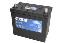 Akumulators EXIDE EXCELL EB454 12V 45Ah 330A (237x127x227)_0
