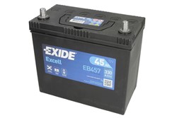 Akumuliatorius EXIDE EB457 12V 45Ah 330A K+
