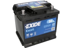 Akumulators EXIDE EXCELL EB500 12V 50Ah 450A (207x175x190)_1
