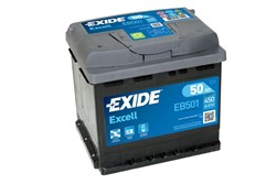 Akumuliatorius EXIDE EB501 12V 50Ah 450A K+_0