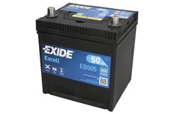 Akumuliatorius EXIDE EB505 12V 50Ah 360A K+_0