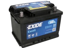 Akumulators EXIDE EXCELL EB602 12V 60Ah 520A (242x175x175)_1