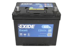 Akumuliatorius EXIDE EB604 12V 60Ah 480A D+_2