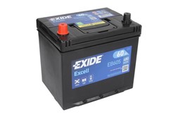 Akumulators EXIDE EXCELL EB605 12V 60Ah 480A (230x173x222)_1