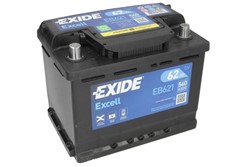 Akumulators EXIDE EXCELL EB621 12V 62Ah 540A (242x175x190)_1
