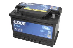 Akumulators EXIDE EXCELL EB741 12V 74Ah 680A (278x175x190)_0