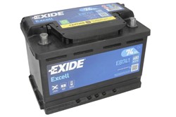 Akumulators EXIDE EXCELL EB741 12V 74Ah 680A (278x175x190)_1