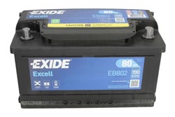 Akumulators EXIDE EXCELL EB802 12V 80Ah 700A (315x175x175)_2