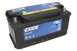 Akumulators EXIDE EXCELL EB852 12V 85Ah 760A (353x175x175)_1