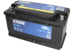 Akumulators EXIDE EXCELL EB9500 12V 95Ah 800A (353x175x190)_0