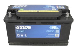 Akumulators EXIDE EXCELL EB9500 12V 95Ah 800A (353x175x190)_2