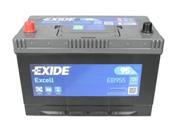 Akumuliatorius EXIDE EB955 12V 95Ah 760A K+_2