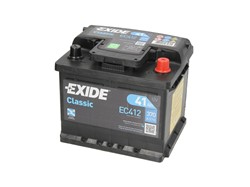Akumulators EXIDE CLASSIC EC412 12V 41Ah 370A (207x175x175)_0