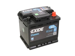 Akumulators EXIDE CLASSIC EC440 12V 44Ah 360A (207x175x190)_1