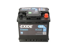 Akumulators EXIDE CLASSIC EC440 12V 44Ah 360A (207x175x190)_2