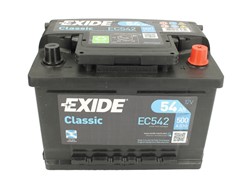 Akumulators EXIDE CLASSIC EC542 12V 54Ah 500A (242x175x175)_2