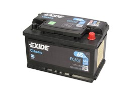 Akumulators EXIDE CLASSIC EC652 12V 65Ah 540A (278x175x175)_0