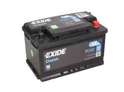 Akumulators EXIDE CLASSIC EC652 12V 65Ah 540A (278x175x175)_1