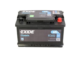Akumulators EXIDE CLASSIC EC652 12V 65Ah 540A (278x175x175)_2