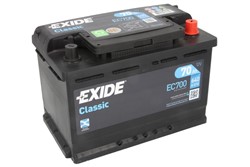 Akumulators EXIDE CLASSIC EC700 12V 70Ah 640A (278x175x190)_1