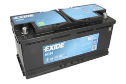 Auto akumulators EXIDE START&STOP AGM EK1050 12V 105Ah 950A EK1050 (392x175x190)_1